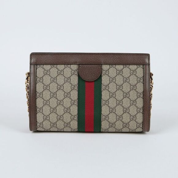 Ophidia Small Chain Shoulder Crossbody Bag - Picture 4 of 10